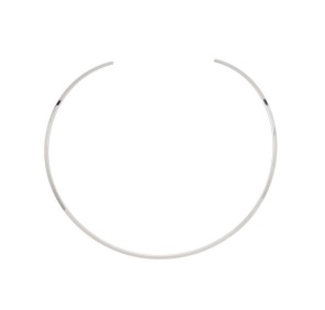 COLAR ARO LISO ESTREITO EM AÇO