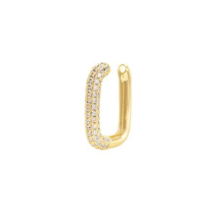 PIERCING FAKE EM ELO CRAVEJADO BANHADO A OURO