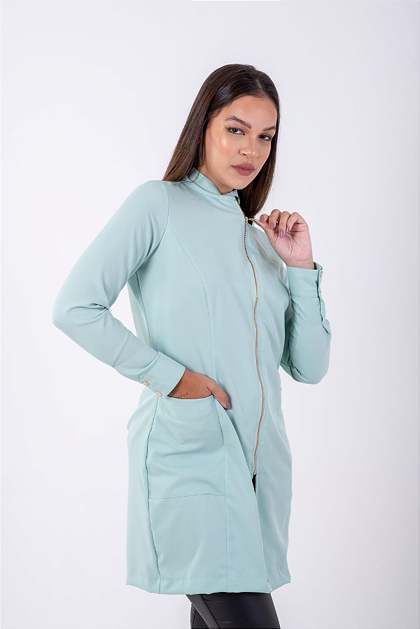 Jaleco Pérola Verde Menta