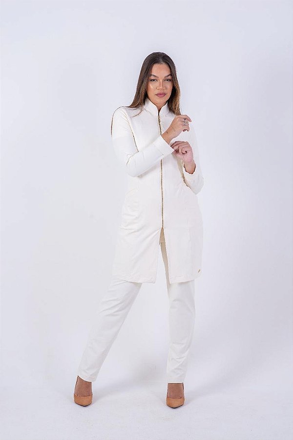Jaleco Antônia Off White