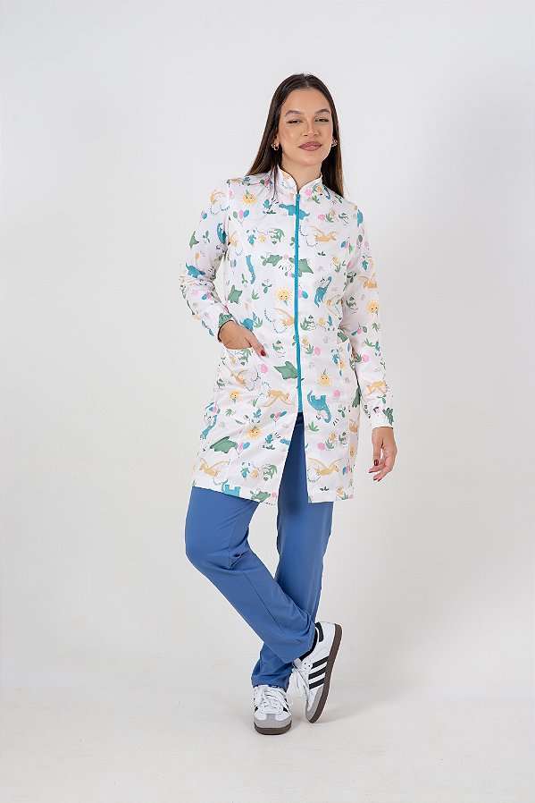 Jaleco Estampado Dino Party