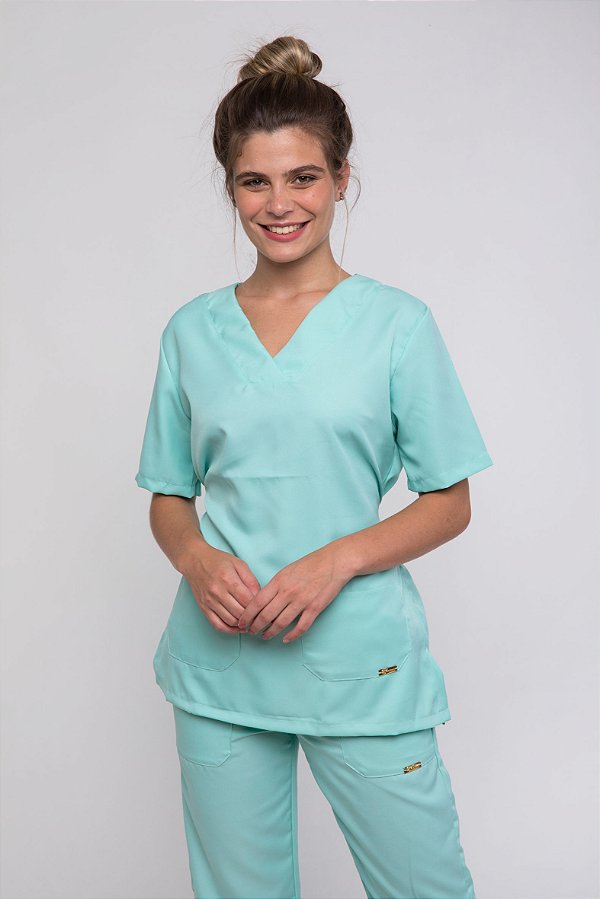 Scrub Tradicional Verde Água