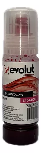 Tinta Evolut Compatível 544/504 Magenta - 70ML