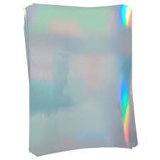 Vinil Holográfico Fotográfico p/ Jato de Tinta - 10 Folhas