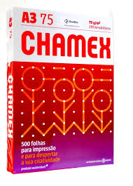 Papel Chamex A3 75G Resma - 500 Folhas