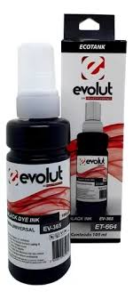 Tinta Evolut Compatível 664 Preta - 100ML