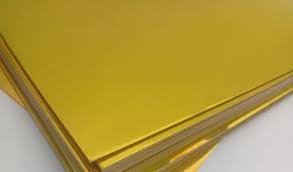 Lamicote Dourado C/10 Folhas