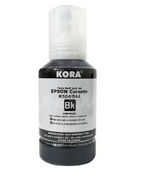 Tinta Kora Compatível 544/504 Preta - 127ML