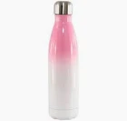 Garrafa Térmica C.Cola Sublimática - Rosa/Branco 750ml