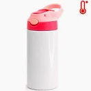 Squeeze Infantil Térmica Kids Vermelho/Rosa - 350ML