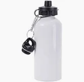 Garrafa Squeeze Tampa Dupla 600ml - Branca