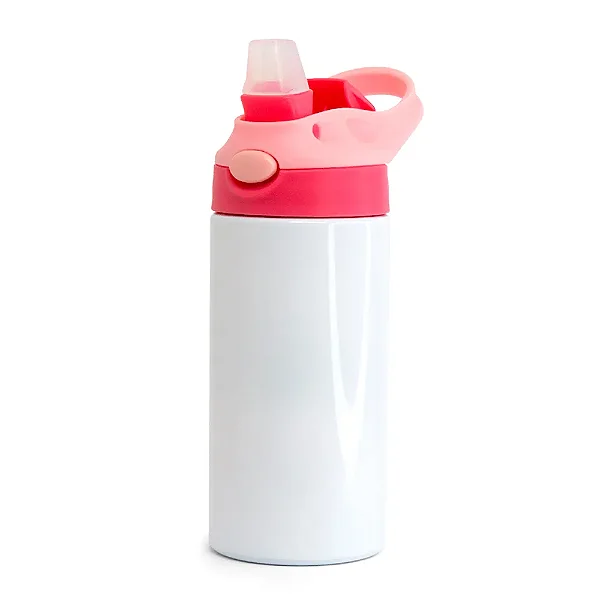 Squeeze Infantil Tampa Rosa/Vermelha - 500ml