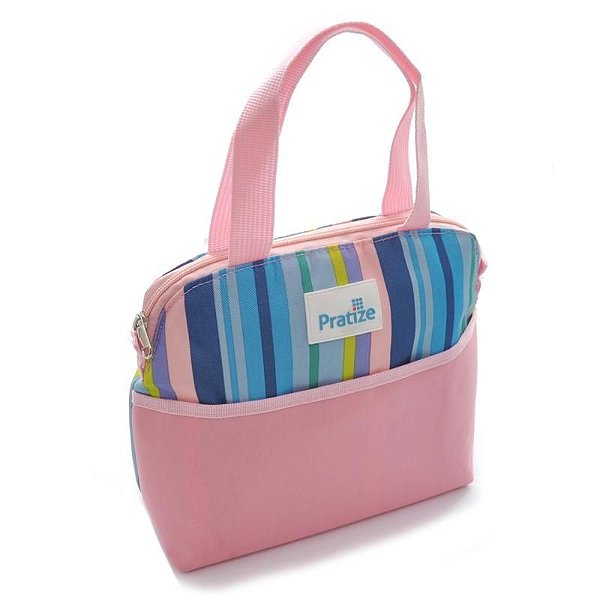 Lancheira Térmica Infantil Rosa 4 Litros - Pratize