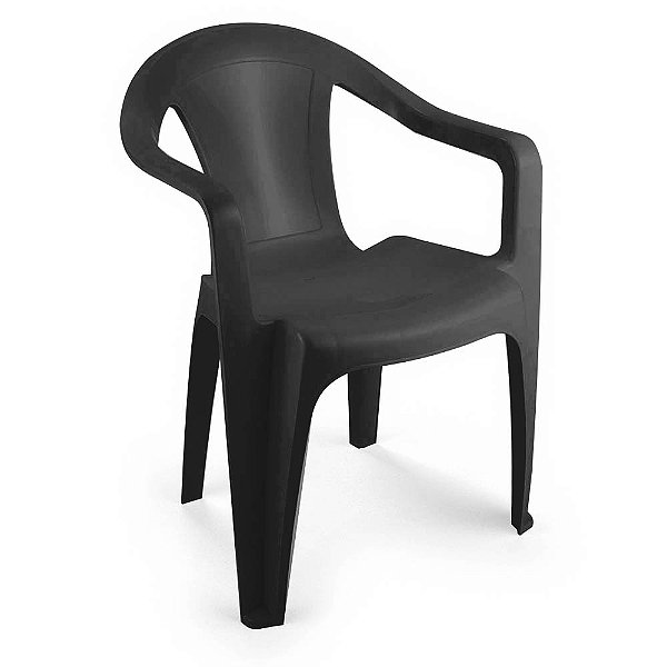 POLTRONA DE PLÁSTICO ALTA