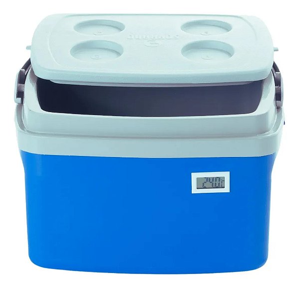 Caixa Térmica 12 Litros Com Termômetro Digital Vacinas - LONDRI