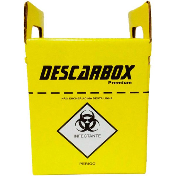 Coletor Perfurocortantes Premium 1,5l - Descarbox