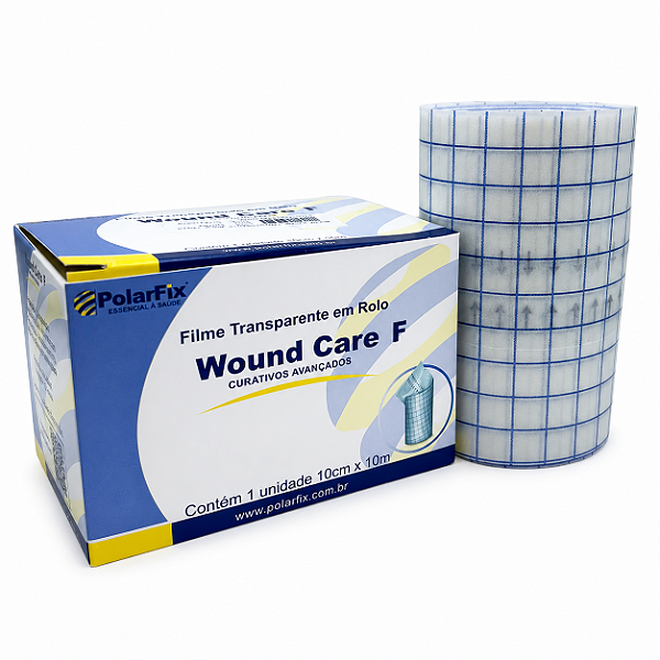 Filme Transparente em Rolo Polarfix Wound Care F Vários Tamanhos