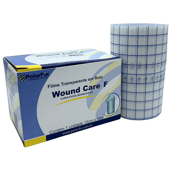 Curativo Filme Adesivo Transparente Impermeável Em Rolo Wound Care F - Polarfix