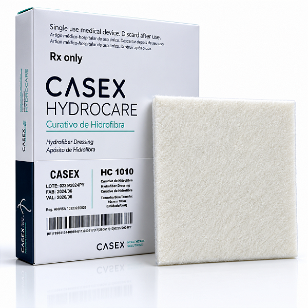 Hydrocare Curativo de Hidrofibra 10cm x 10cm - Casex