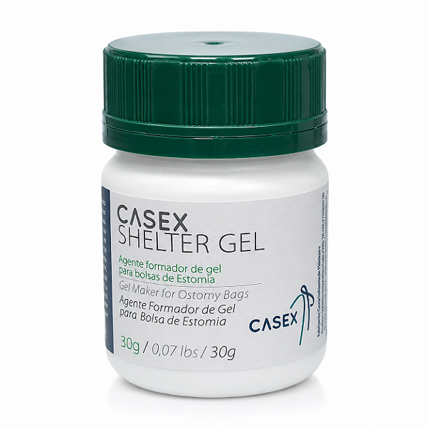 Shelter Gel Casex para Bolsa de Estomia 30g