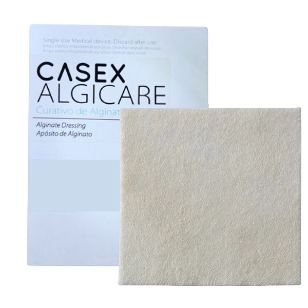 Algicare Curativo de Alginato de Calcio e Sódio - Unidade - Casex