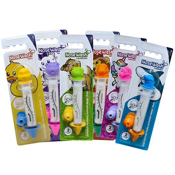 Seringa para Lavagem Nasal Infantil Nosewash 10ml - Agpmed