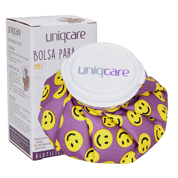 Bolsa de Gelo Smile 650ml - Uniqcare