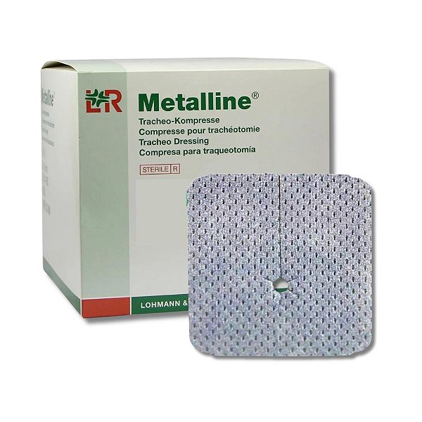 Curativo Metalline Absorvente Estéril para Traqueostomia  - Lohmann & Rauscher