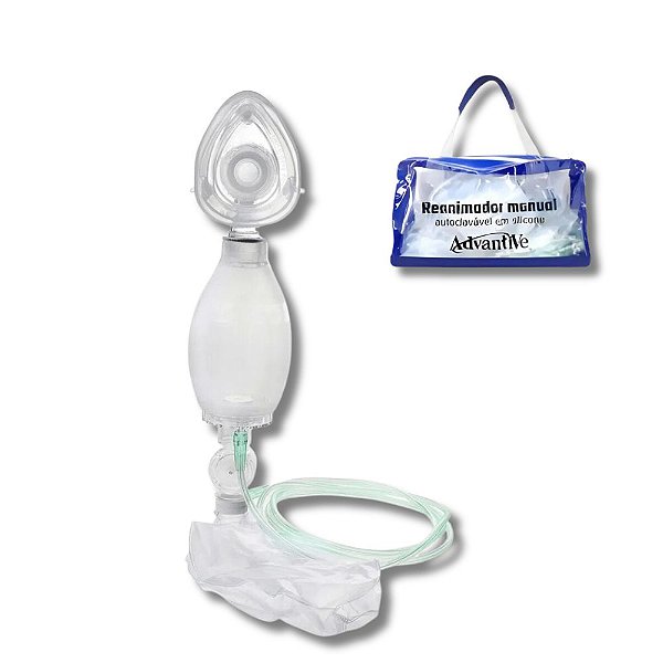 Reanimador Manual Autoclável em Silicone Infantil - Advantive