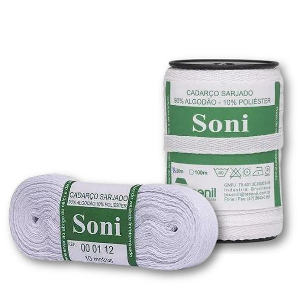 Cadarço Sarjado  para Fixação de Traqueostomia - Soni