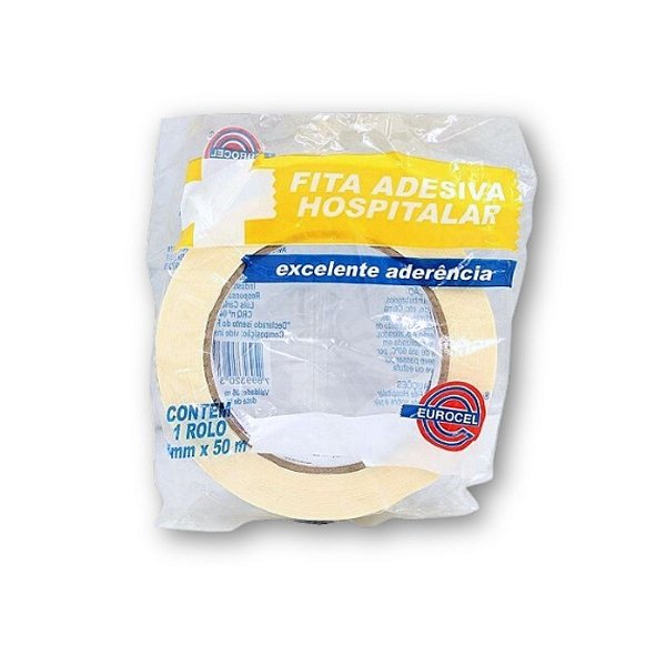 Fita Adesiva Hospitalar 16mm x 50m - Eurocel
