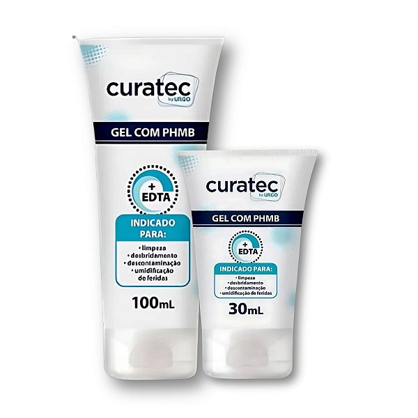Gel de Limpeza com PHMB + EDTA - Curatec