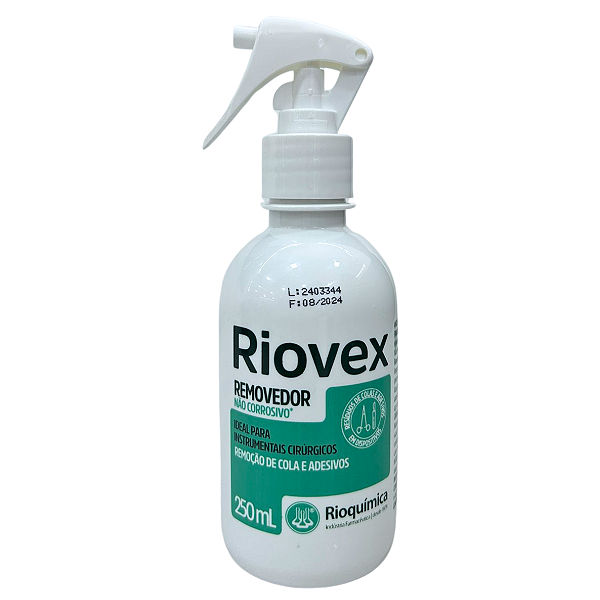 Removedor de Adesivos Não Corrosivo para Objetos e Superfícies Riovex - Rioquímica