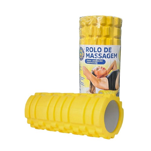 Rolo de Massagem para Liberação Miofascial 33cm x 13,5cm - Ortho Pauher