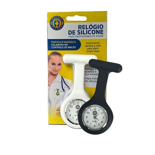 Relógio de Silicone para Profissionais de Saúde - Ortho Pauher - Unidade