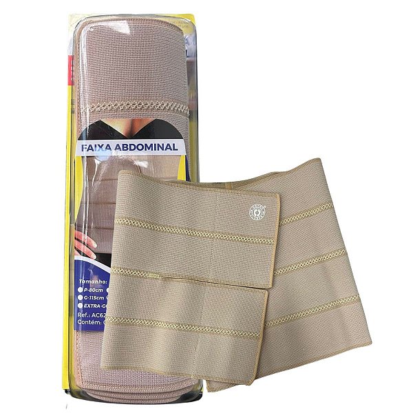 Faixa Abdominal 4 Elásticos - Ortho Pauher