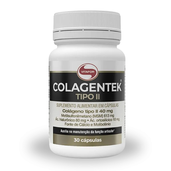 Colagentek Tipo II -  30 Caps - Vitafor