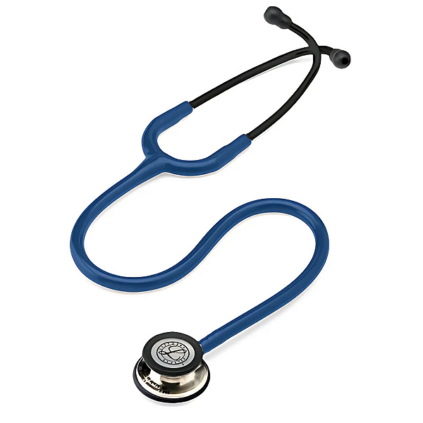 Estetoscópio Littmann Classic III Azul Marinho Espelhado 5863 -  3M