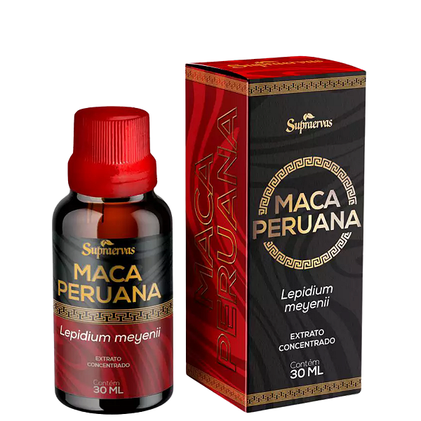 Extrato Concentrado Maca Peruana - 30mL - Supraervas