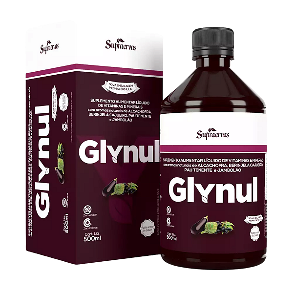 Glynul - Equilíbrio da Glicose 500ml - Supraervas