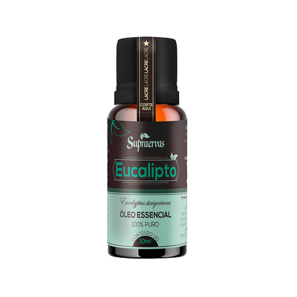 Óleo Essencial de Eucalipto Globulus 10ml - Supraervas