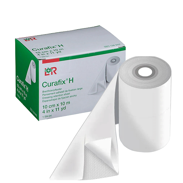 Fita Adesiva de Retenção Cirúrgica Curafix H - 10cm x 10m - Lohmann & Rausher