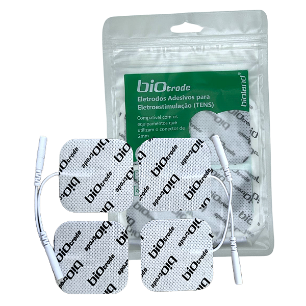 Eletrodo Adesivo para Eletroestimulação Biotrode 5cm x 5cm - Bioland