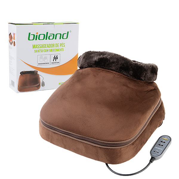 Massageador de Pés Shiatsu Com Aquecimento  MP100 - Bioland