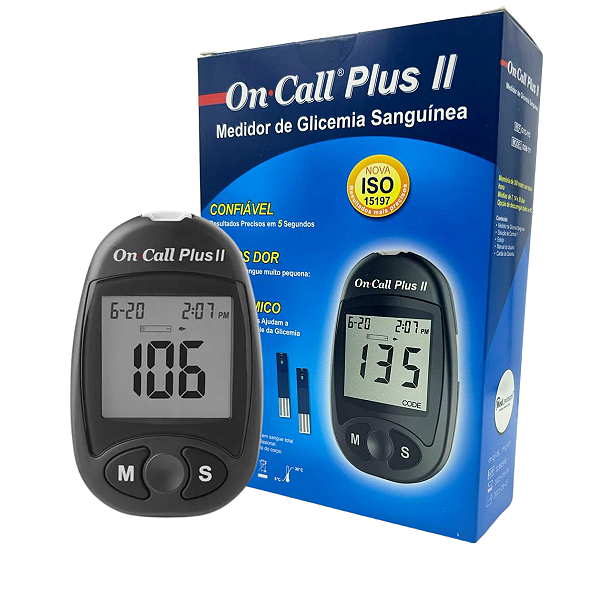 Medidor de Glicemia On Call Plus II - MedLevensohn