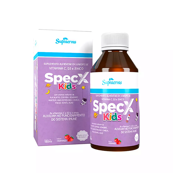 SpecX Kids Morango 150ml - Supraervas