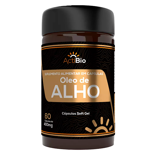Óleo de Alho  60 caps - ActiBio - Supraervas