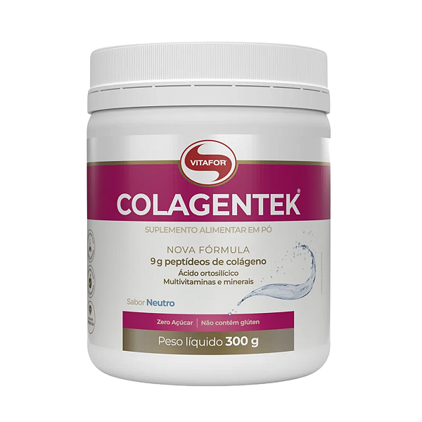 Colagentek Sabor Neutro - 300g  - Vitafor