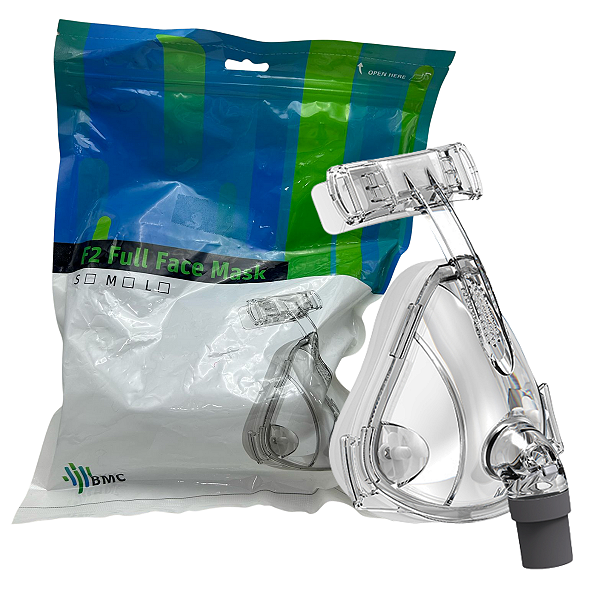 Máscara Oro-Nasal para CPAP Full Face - Unidade - BMC