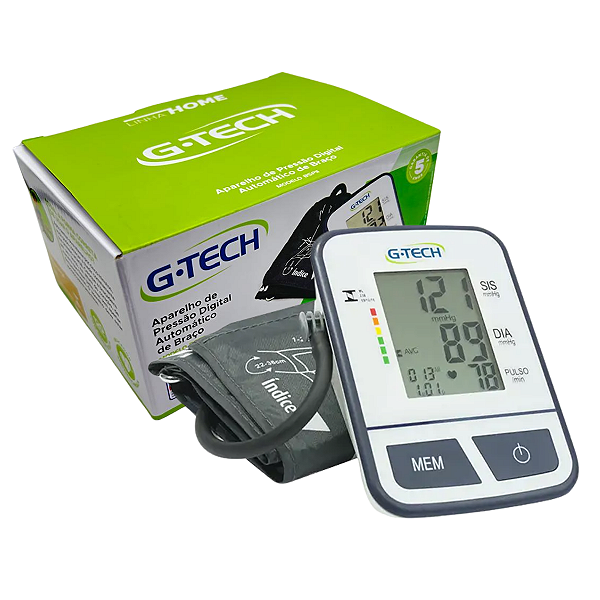 Aparelho de Pressão Digital Automático de Braço  - G-Tech